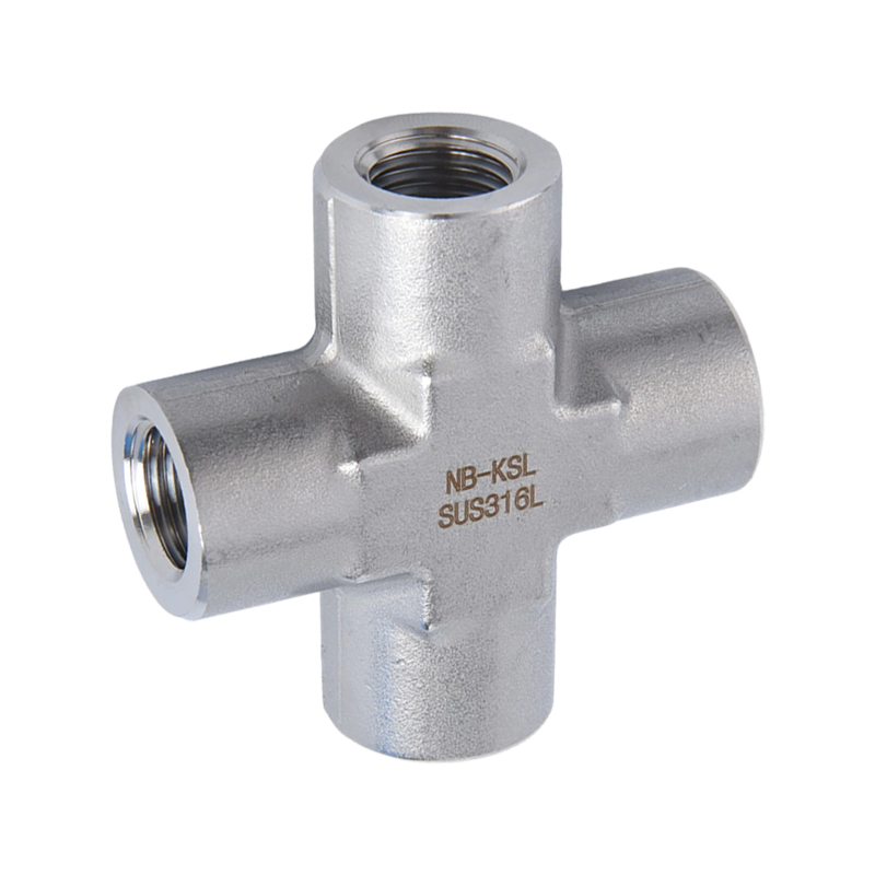 Vierwege-Stecker mit Innengewinde